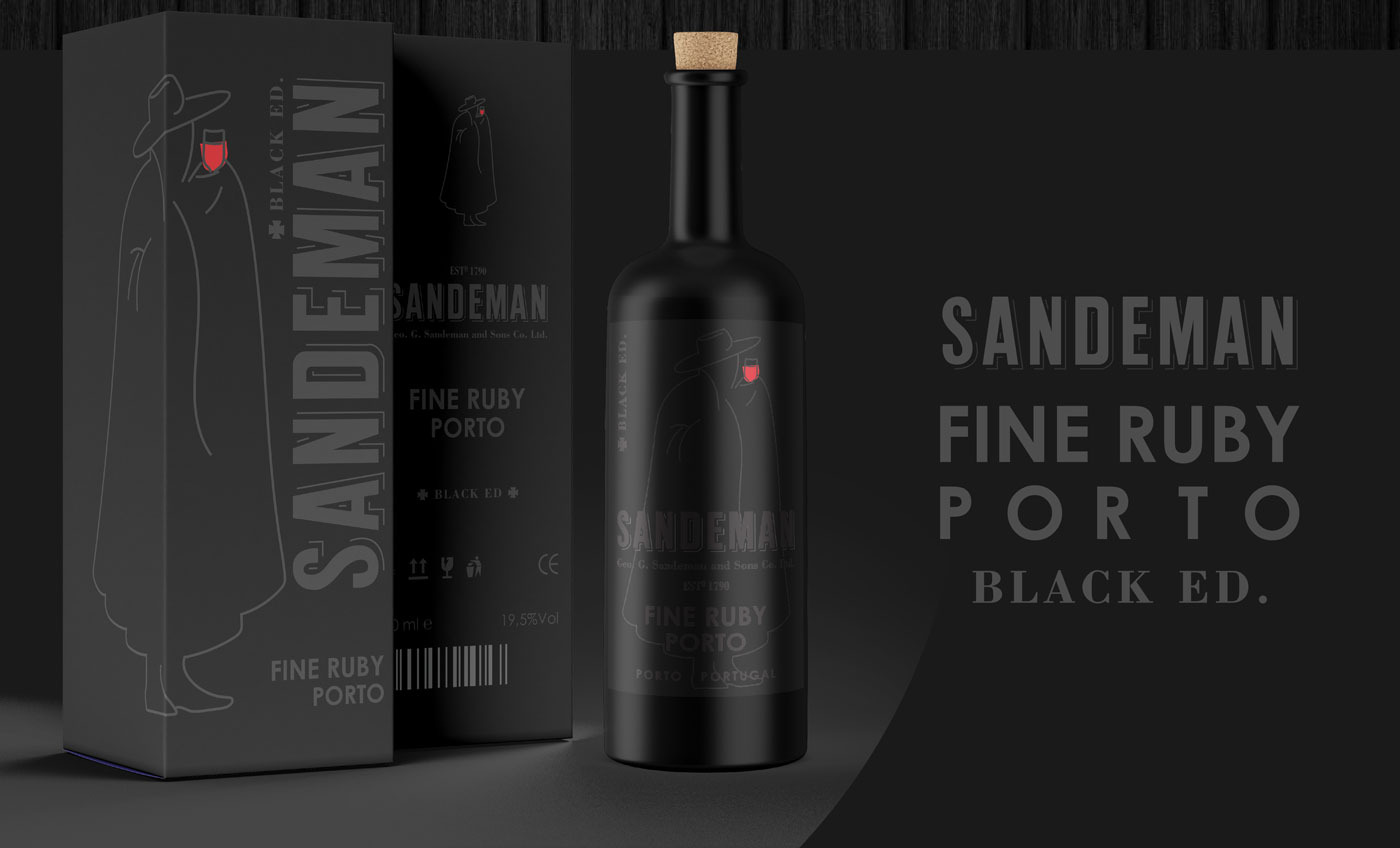 Francesco Ferrati - graphic designer for startups - sandeman packaging