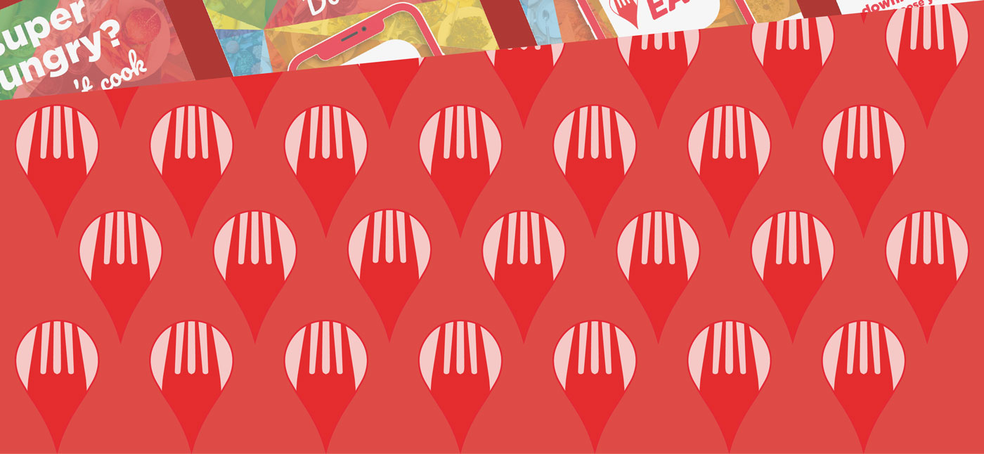 Francesco Ferrati - graphic designer for startups - just eat rebranding